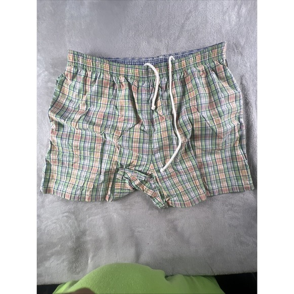 J.CREW Other - Vintage J. Crew Shorts Plaid Oarsman Chino Size Large‎ Pockets Preppy  Men's